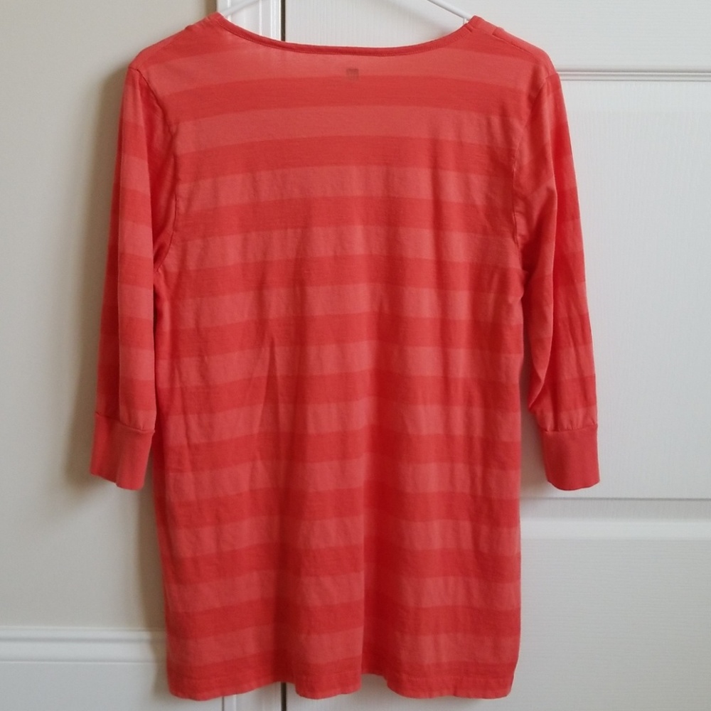 GAP Orange 3/4 sleeved Top - Picture 6 of 6